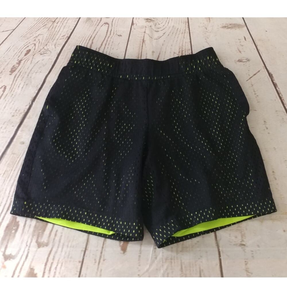 Drawstring Waist Mesh Shorts Size (6/7)